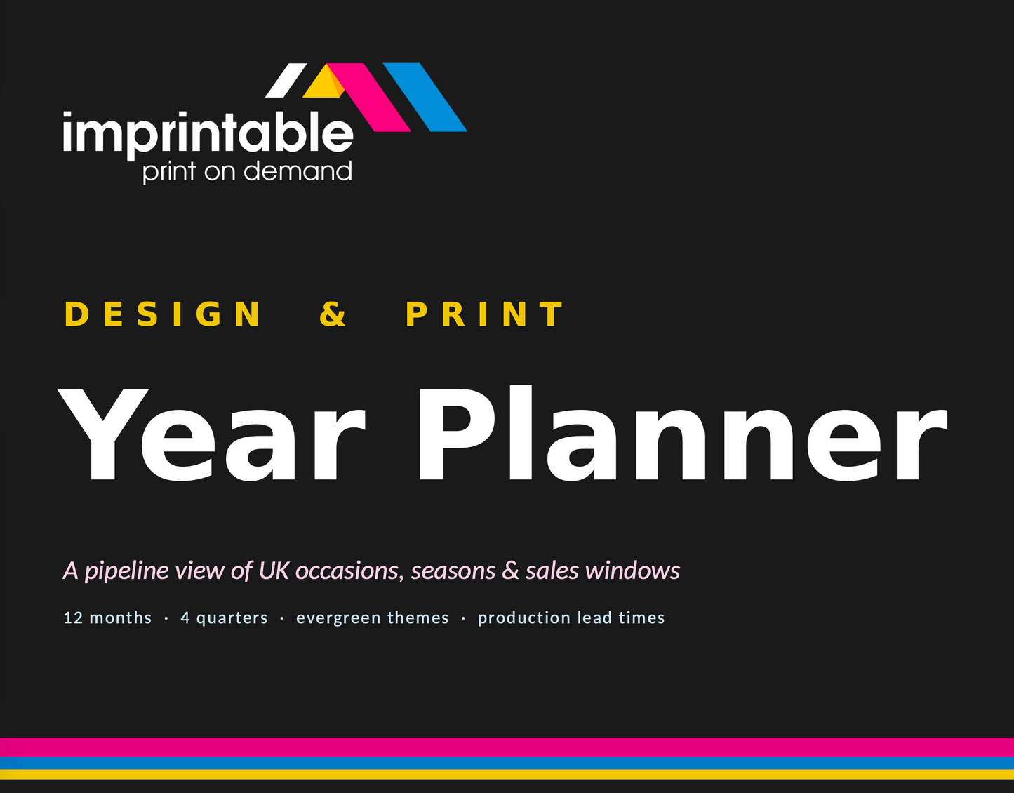 UK Print-on-demand Themed Year Planner