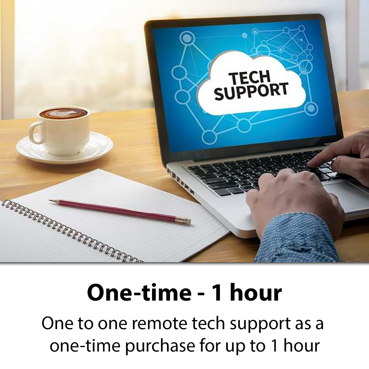 Remote tech support - 1 hour single request