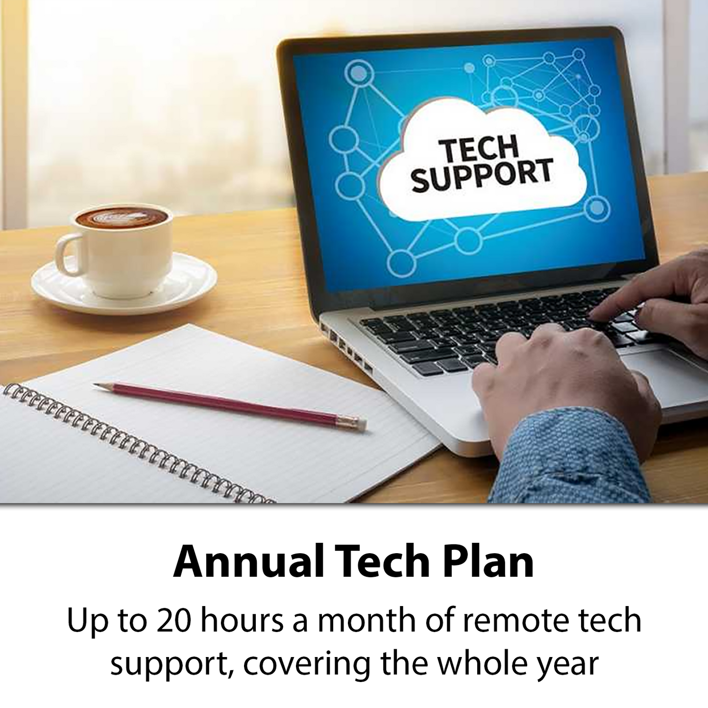 Remote tech support - annual plan