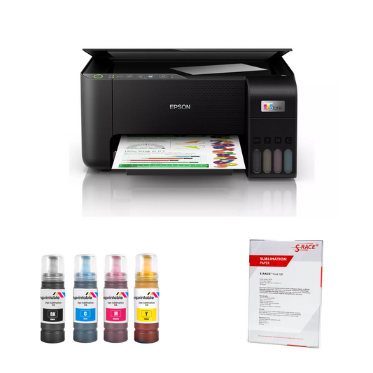 EPSON ET-2860 A4 Sublimation Printer Bundle