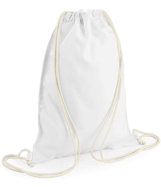 BagBase BG910 White Drawstring Bag