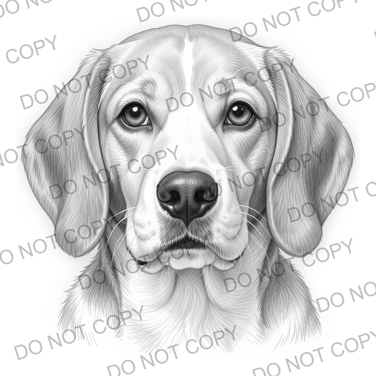 Sketchy Beagle (limited to 15)