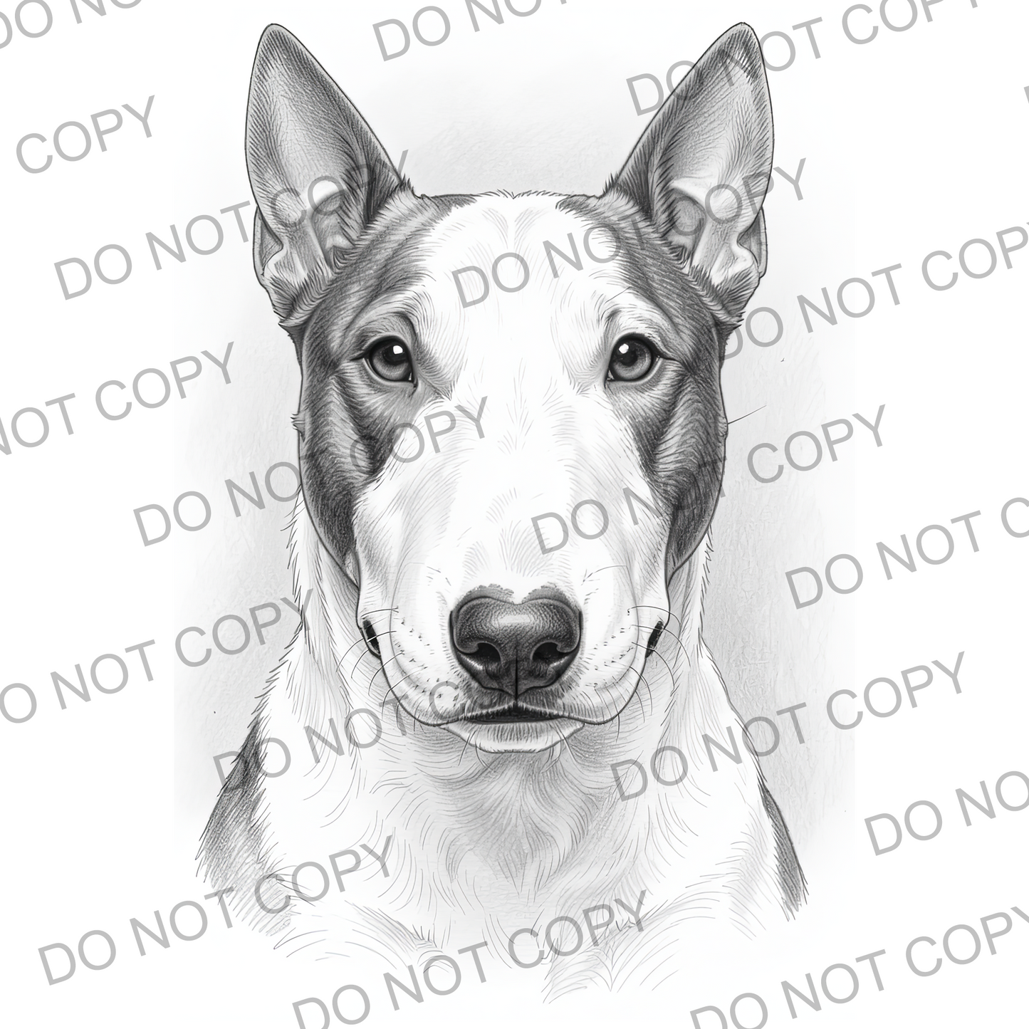 Sketchy Bull Terrier (limited to 15)