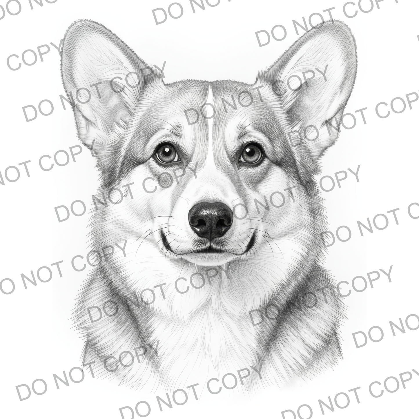 Sketchy Corgi (limited to 15)