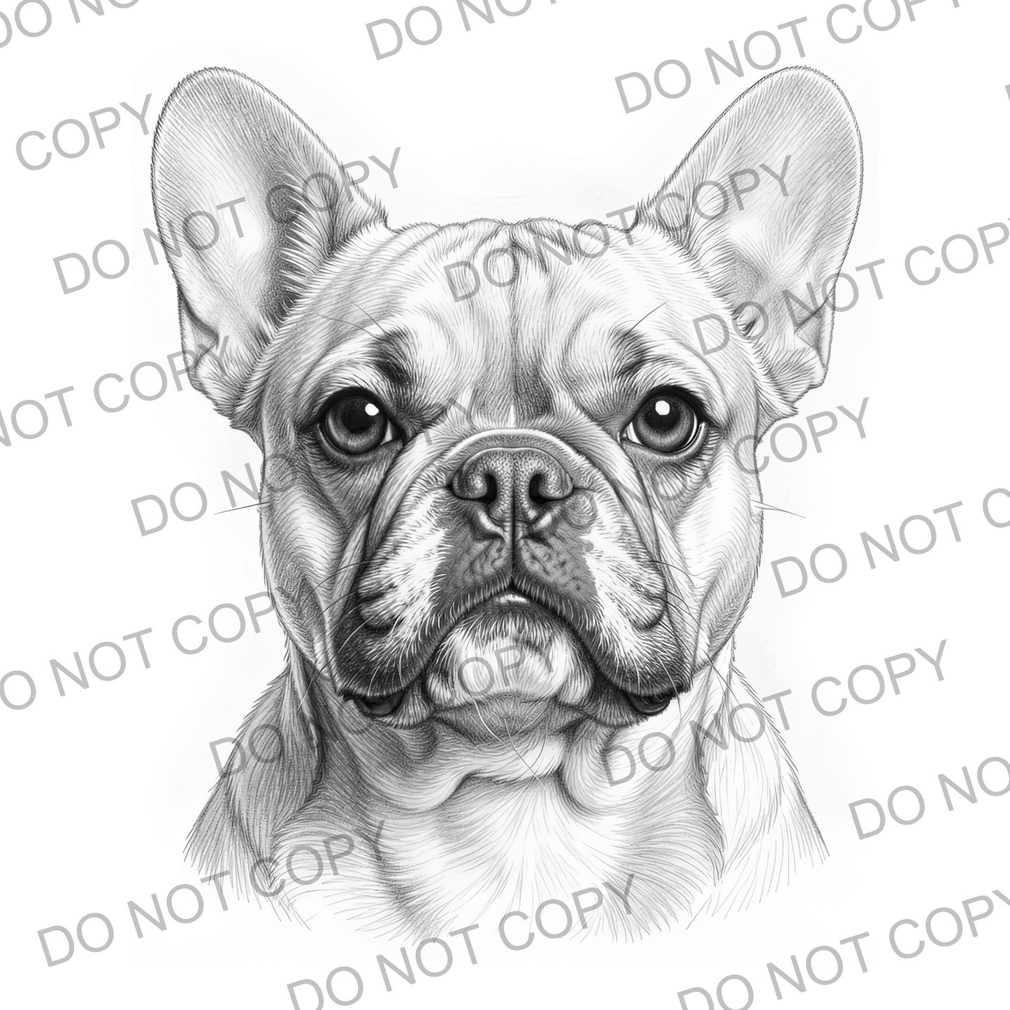 Sketchy French Bulldog (limited to 15)