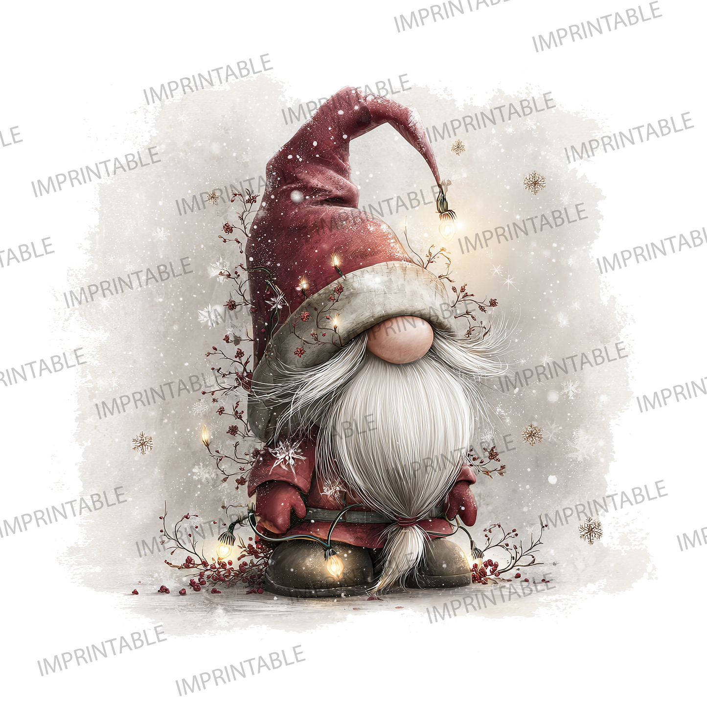 Set of 4 Christmas Gonks (limited to 25)