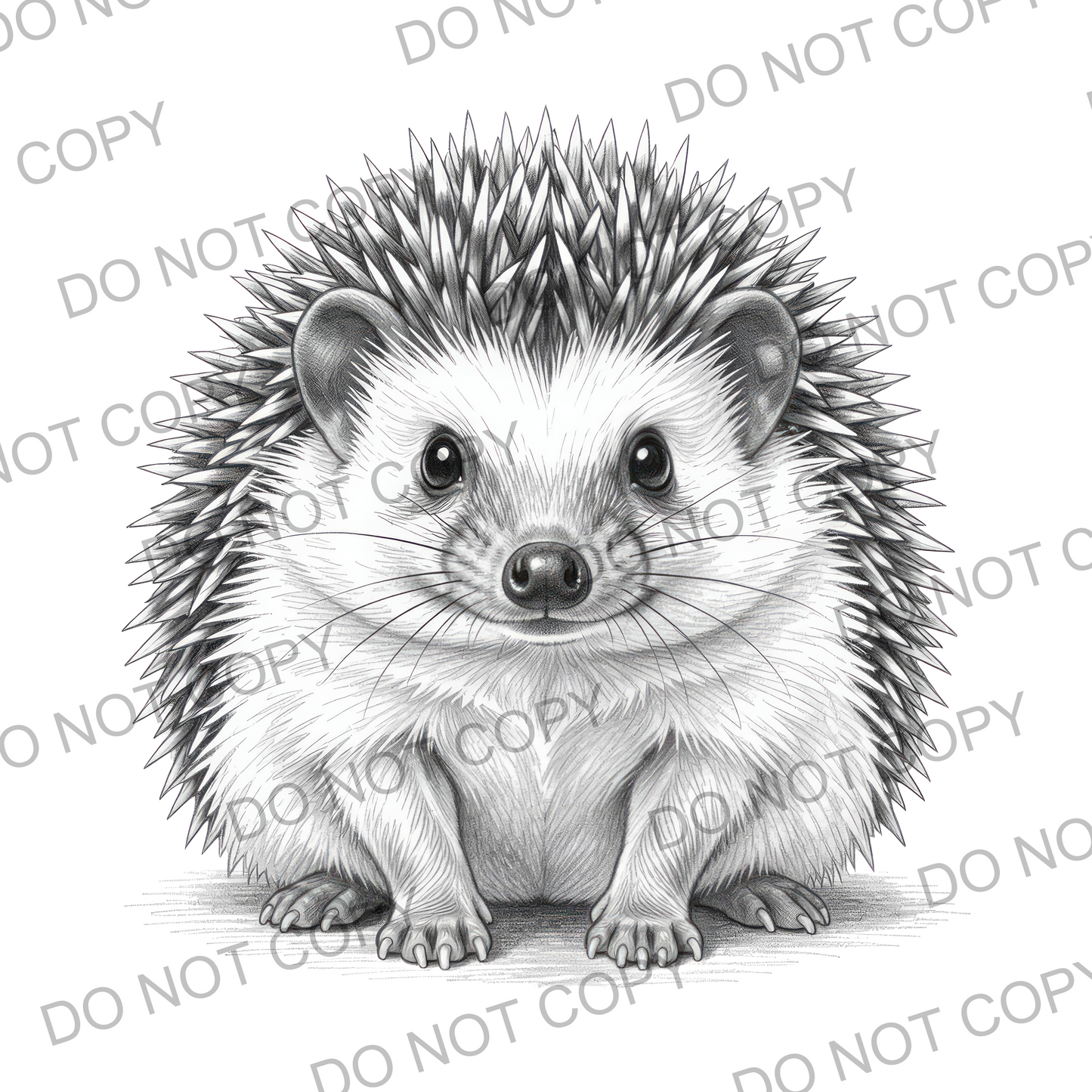 Sketchy Hedgehog (limited to 15)