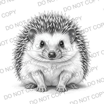 Sketchy Hedgehog (limited to 15)