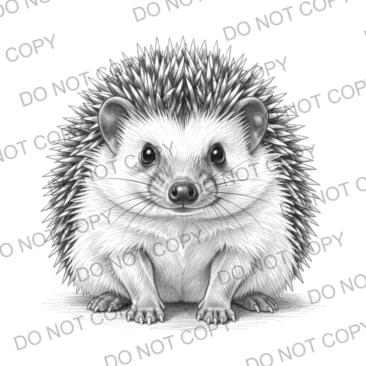 Sketchy Hedgehog (limited to 15)