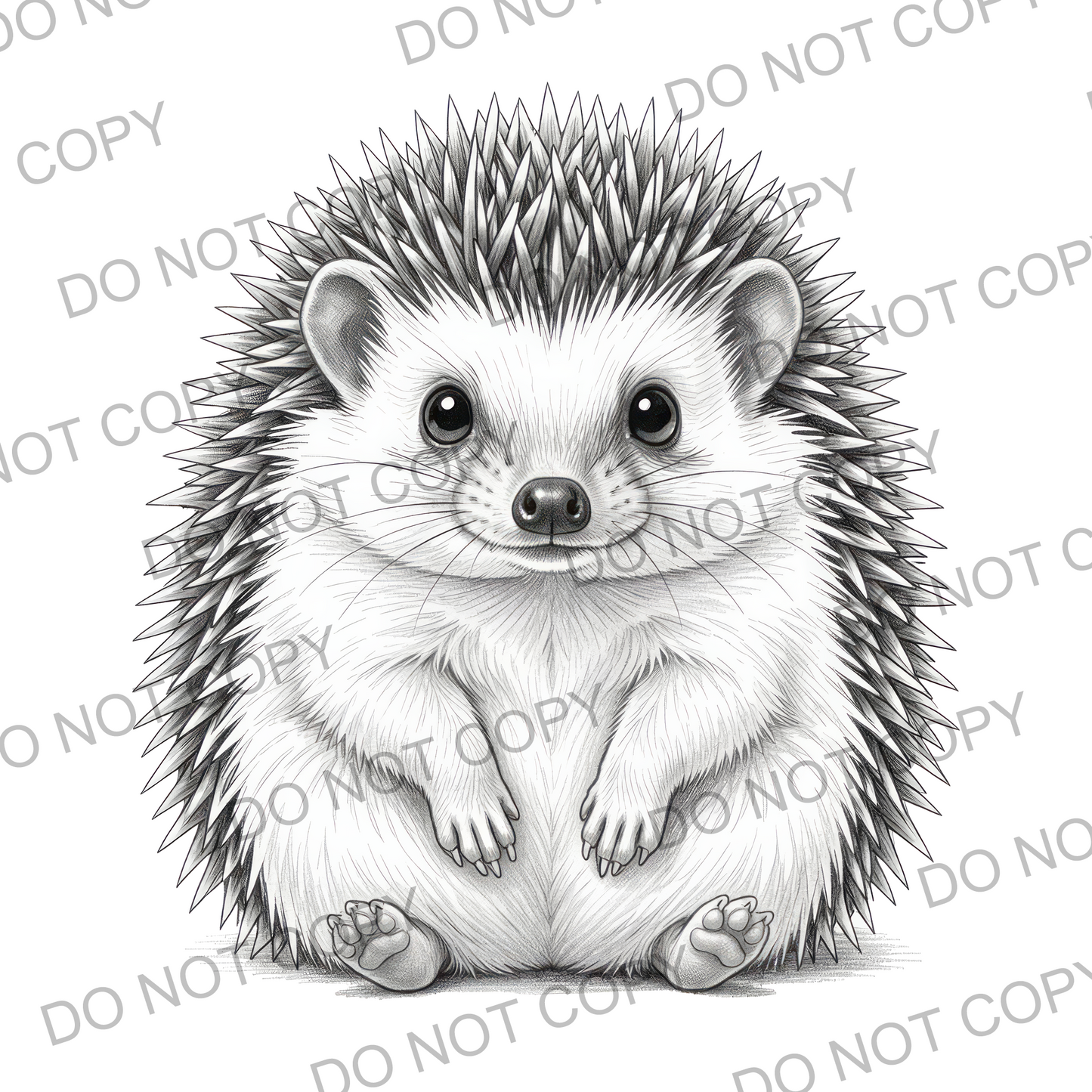 Sketchy Hedgehog (limited to 15)