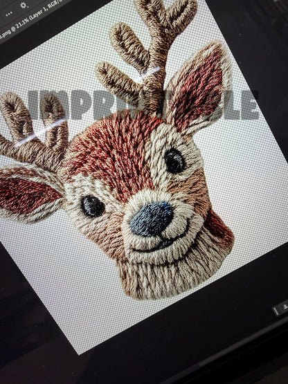 Christmas Faux Embroidery Set