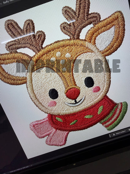 Christmas Faux Embroidery Set