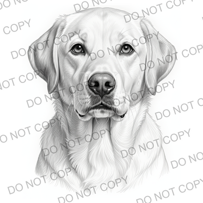 Sketchy Labrador (limited to 15)