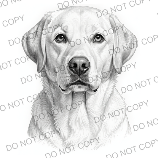 Sketchy Labrador (limited to 15)