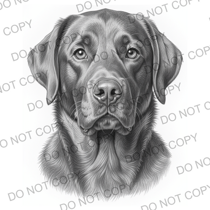 Sketchy Labrador (limited to 15)
