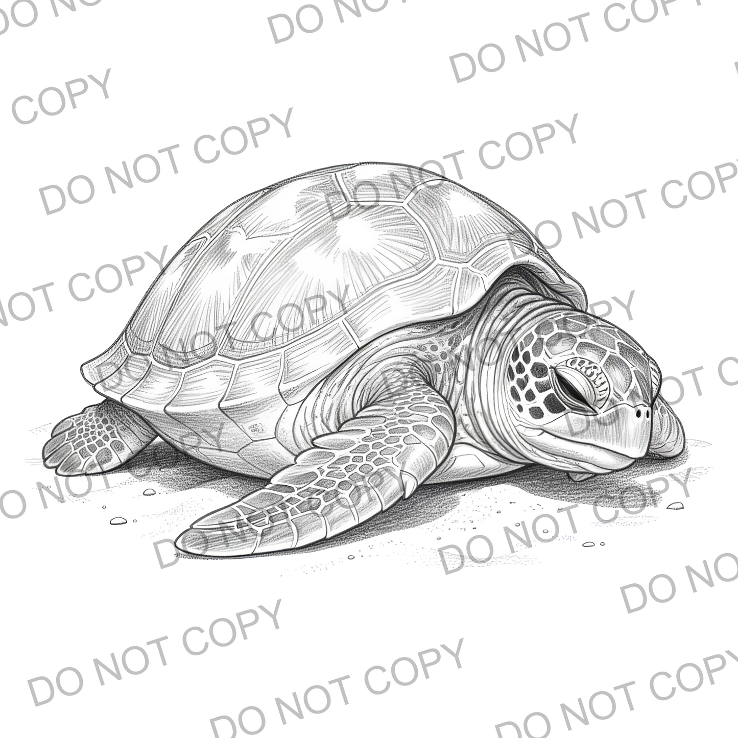 Sketchy Sea Turtle (limited to 15)