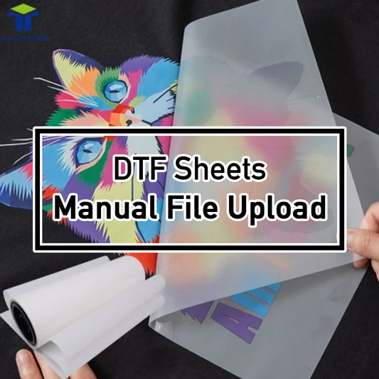 DTF sheet - manual artwork