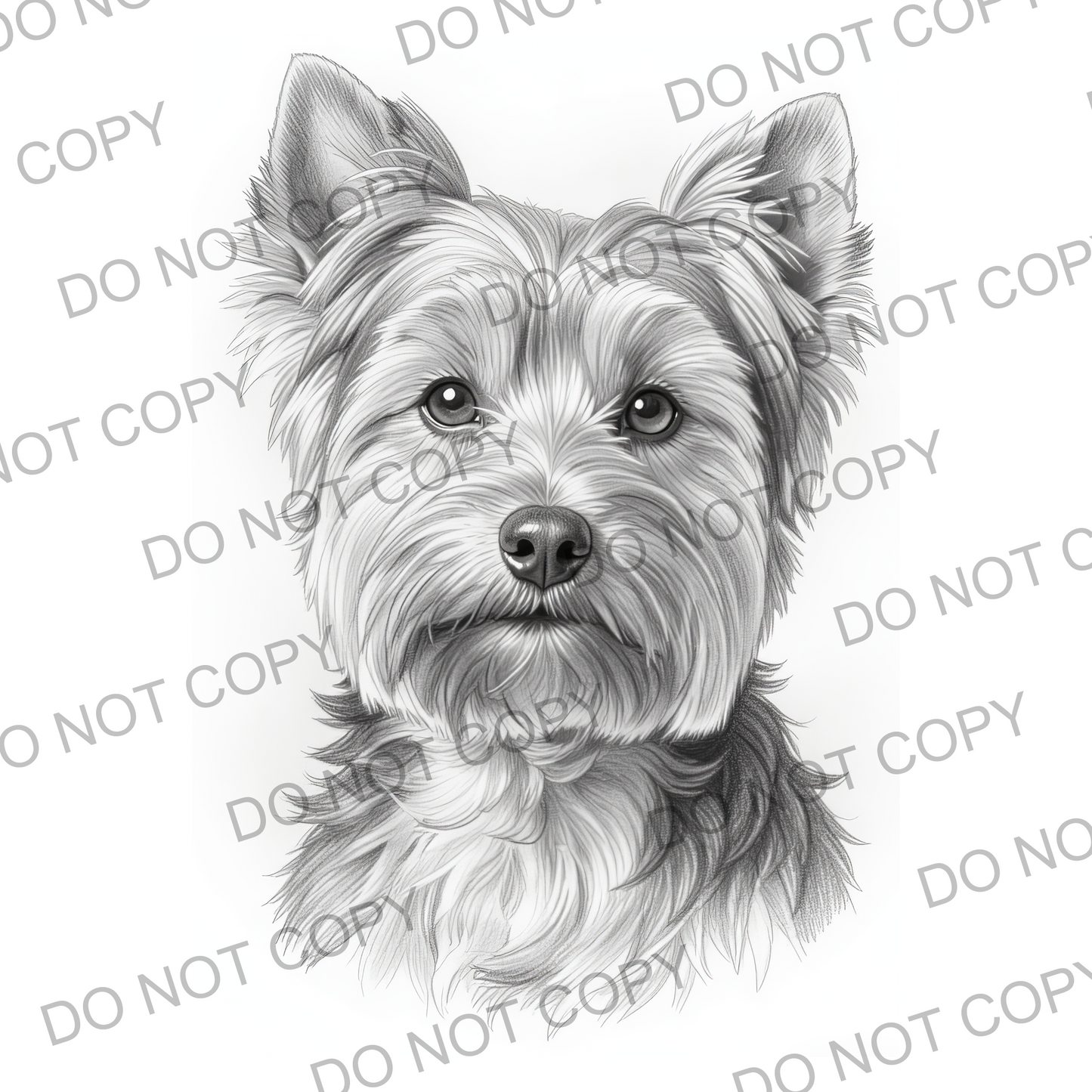 Sketchy Yorkshire Terrier (limited to 15)