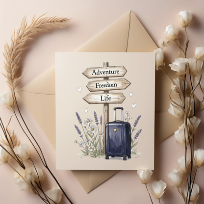 Free Adventure Freedom Life Design (2 slight variations)