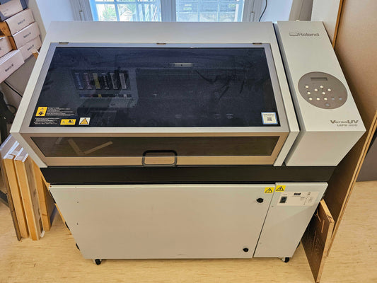 USED Roland LEF2-200 Flatbed UV printer with BOFA