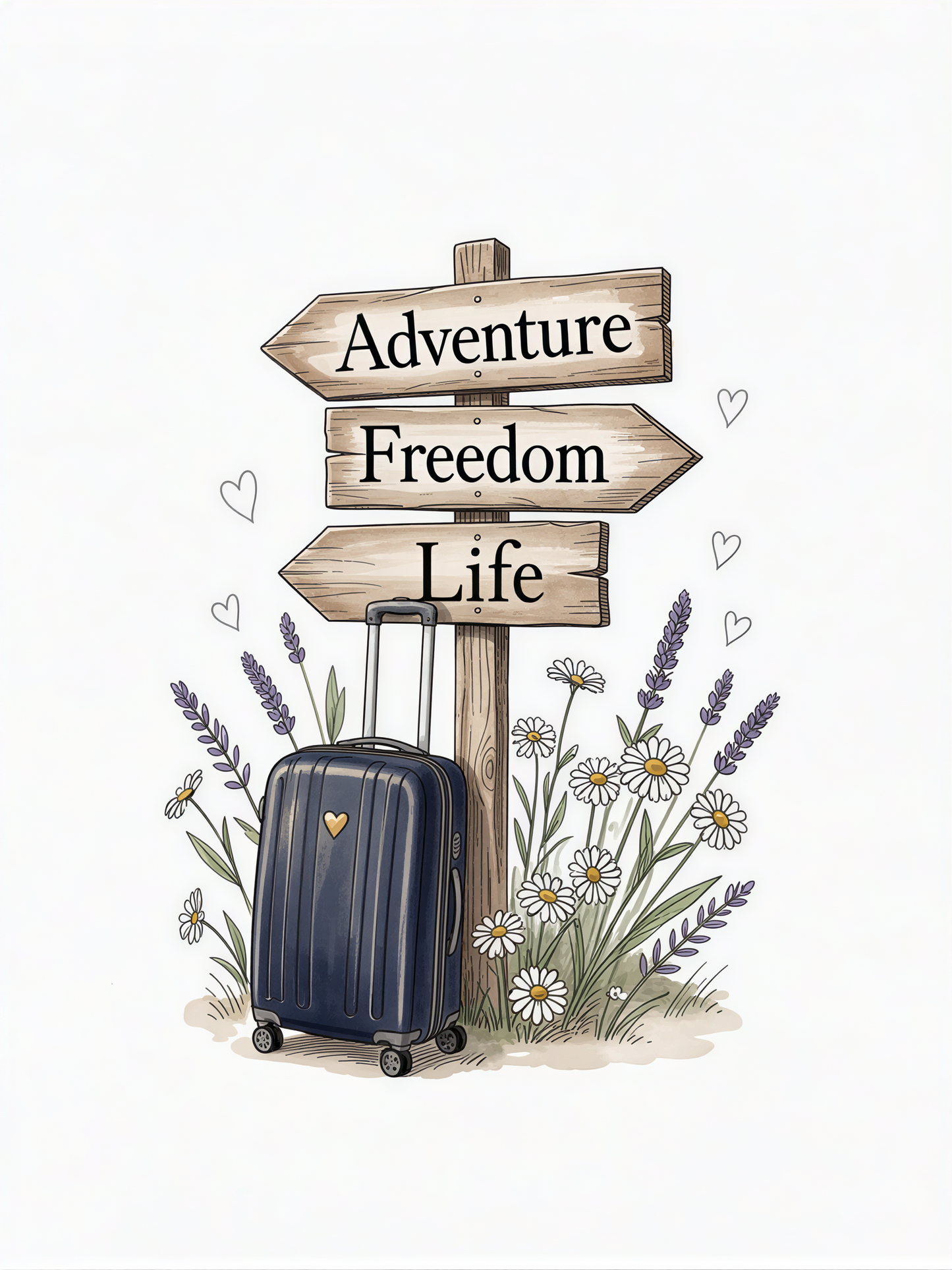 Free Adventure Freedom Life Design (2 slight variations)